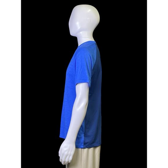Russell Training Fit Dri-Power 360 Blue Athletic Shirt Men's Size Large - Picture 4 of 11